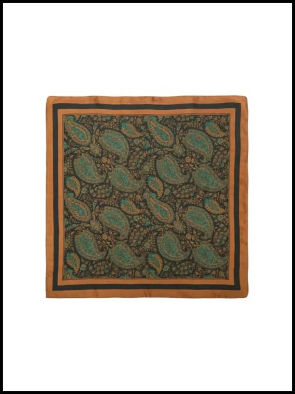 Multipurpose Satin Square Scarf - Hair and Neck Accessory